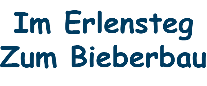 Im Erlensteg - Zum Bieberbau